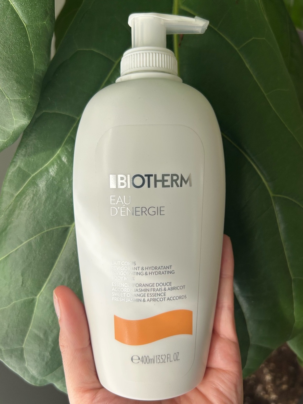 Biotherm Eau D'Energie Invigorating & Hydrating Body Milk - Jasmin & Apricot